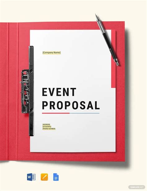 Event Proposal Templates In Word Free Download