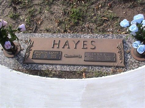 Lynn Clifford Hayes 1930 2003 Find A Grave Memorial