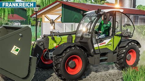 LS22 Frankreich 48 Neuer CLAAS Scorpion Teleskoplader für den Hof