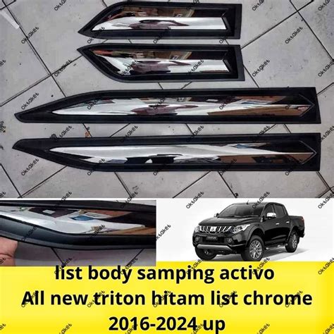 Jual List Body Samping All New Triton Activo