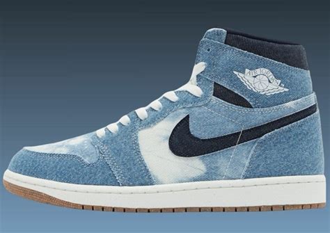 Air Jordan High Og Denim Releases June Sneakers Cartel