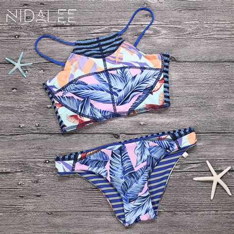 Nidalee Brazil Best Selling Two Sided Split Woman Bikini For Christmas