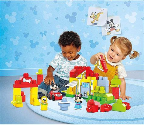 Blocos De Montar Balde Mega Bloks A Casa Do Mickey Mouse