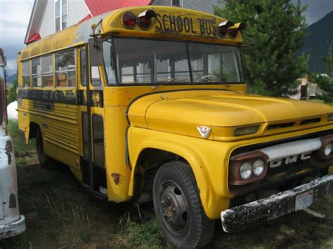 1966 Gmc Short School Bus