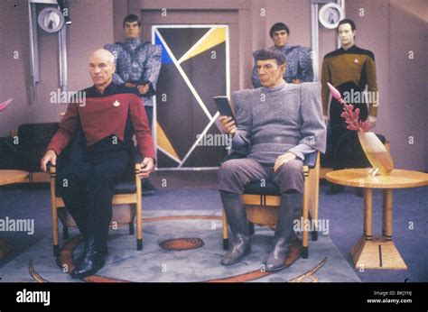 Star Trek The Next Generation Tv Patrick Stewart Leonard Nimoy