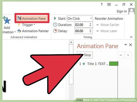 How To Add Text Transitions In Powerpoint 8 Steps With Pictures