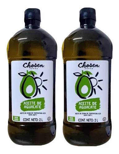 Pack Aceite Puro De Aguacate Natural Chosen Foods Env O Gratis