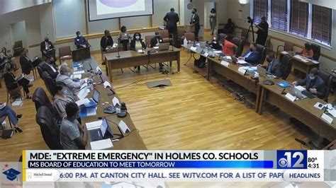 State of Emergency exists in Holmes County School District, says CSA