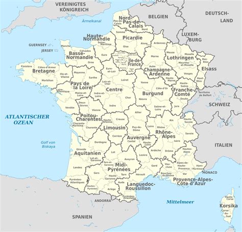 Mapa De Francia