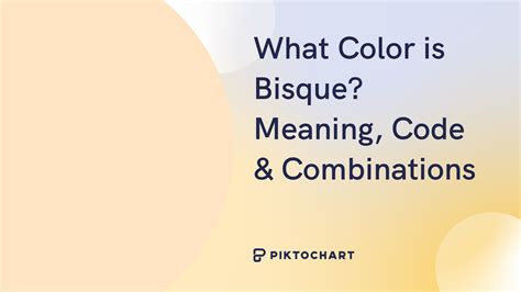 What Color Is Bisque Meaning Code And Combinations