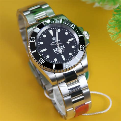 Steeldive Automatic Self Winding Diving Watch Mens M Waterproof