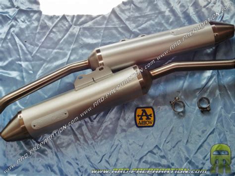 Pair Of Arrow Thunder Exhaust Silencer For Yamaha Xt R Xt X