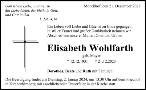 Kondolenzbuch Von Elisabeth Wohlfarth ZVW Trauer