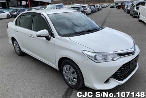 2018 Toyota Corolla Axio White For Sale Stock No 107148 Japanese