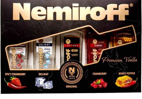Nemiroff Premium vodka 5*100ml | KOLOBOK