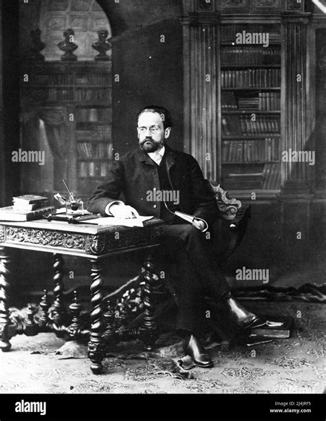 The Famous French Author Emile Zola Stock Photo Alamy