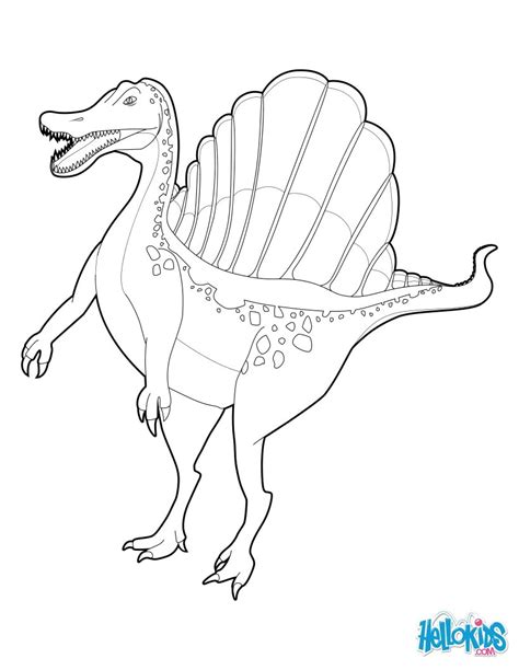 Spinosaurus Coloring Pages