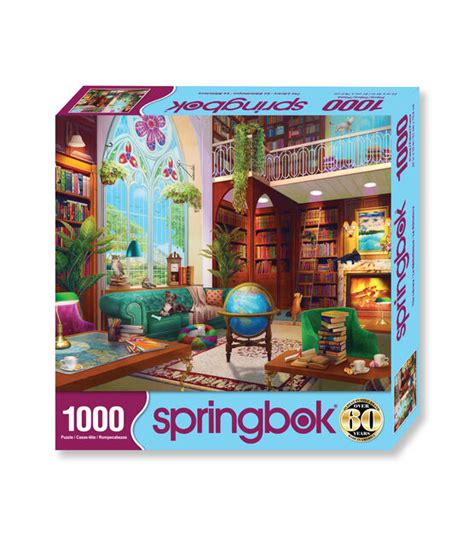 Springbok 1000pc The Library Jigsaw Puzzle Joann