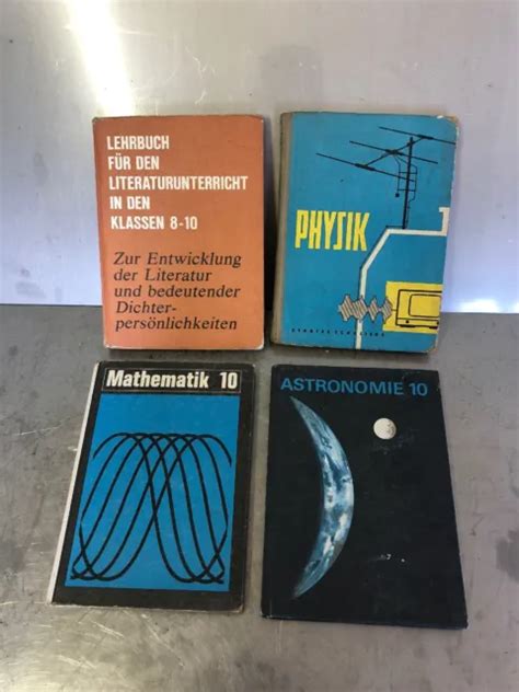 X Schulbuch Lehrbuch Ddr Klasse Mathematik Astronomie Physik