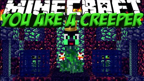 Creeper Mod Minecraft You Are The Creeper Mod Showcase Youtube