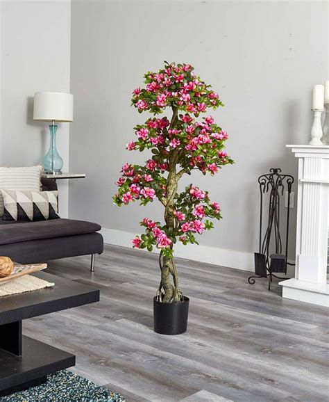 Nearly Natural 5 Azalea Artificial Tree Macys