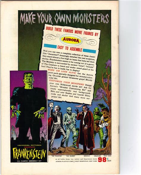 What are your favourite Aurora monster model kits? | Classic horror movies monsters, Toys in the ...