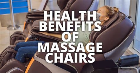 11 Potential Health Benefits Of Massage Chairs