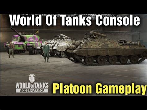 World Of Tanks Console Platoon Gameplay Jaguar Youtube