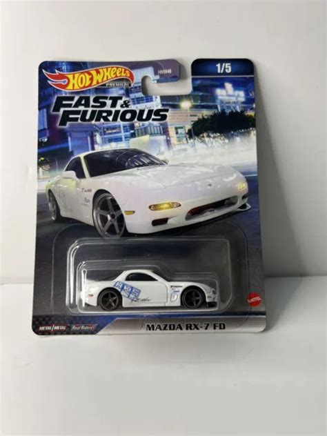 Hot Wheels Fast And Furious Mazda Rx Fd Bianco Eur