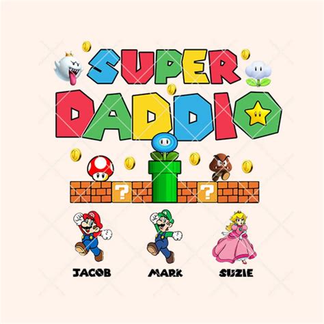 Super Daddio The Ultimate Mario Fan Pack Tcustom