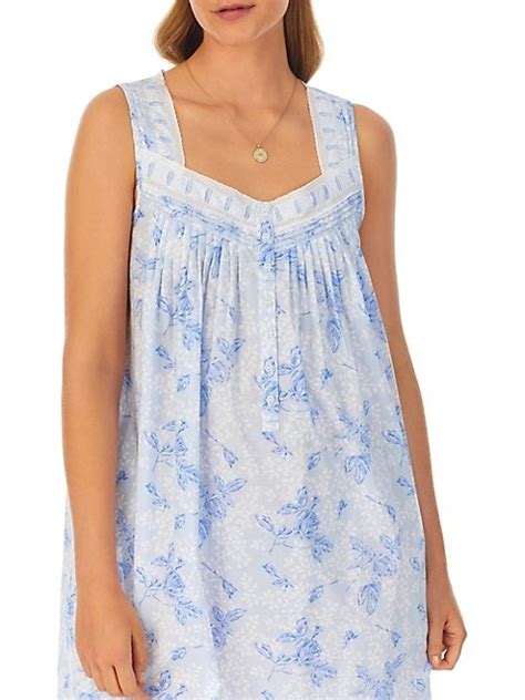 Floral Cotton Lawn Ballet Nightgown