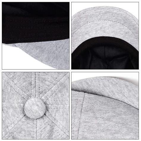 Béret Casquette Hip Hop Gris Mon Beau Béret