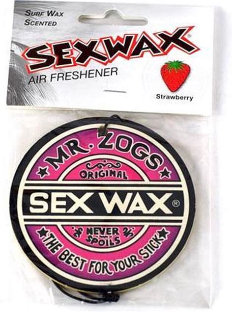 Sex Wax Air Freshener Aardbei