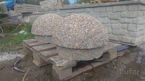 Ограничители парковки (полусферы бетонные), цена 16.20 р. купить в ...