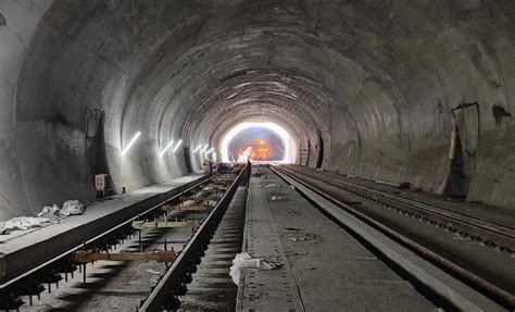 Indias Longest Under Construction Rail Tunnel Nearing Completion