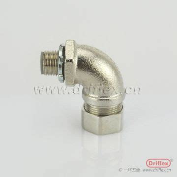 Buy Wholesale China Nickel Plated Brass Liquid Tight 90 Degree Conduit