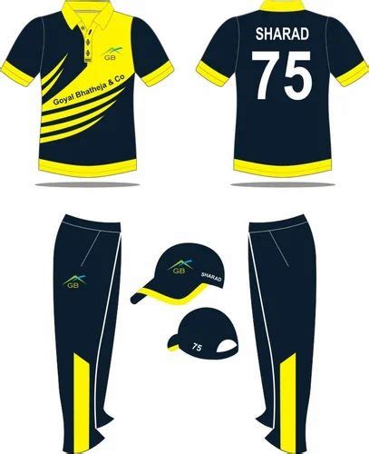 Men Printed Team Cricket Uniform At Best Price In Ludhiana Id