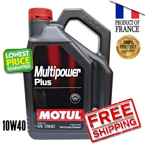 Motul Multipower Plus W L Semi Synthetic Engine Oil W