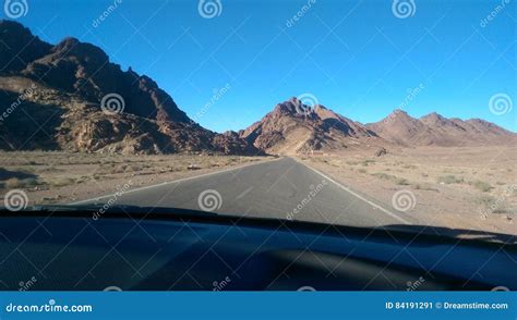 Mountain View At Saint Catherine Stock Image Image Of Egypt Winter