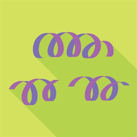 Violet Serpentine Icon Flat Style Vector Art At Vecteezy