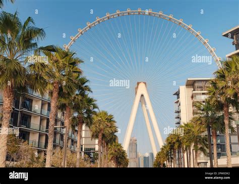 Dubai United Arab Emirates March Sunset View Of Tallest