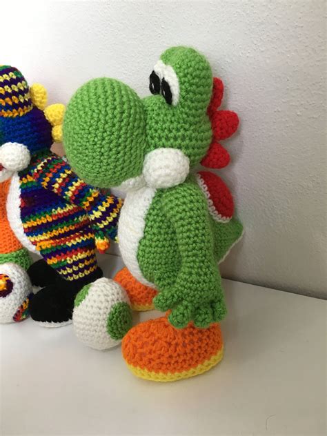 Crochet Yoshi Etsy