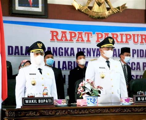 Sertijab Bupati Dan Wakil Bupati Labuhan Batu Periode Pidato