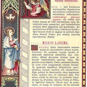 Latin Mass Altar Cards Traditional Catholic Tridentine Pre Vatican 2 - Etsy