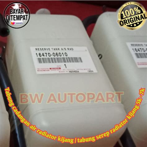 Tabung Serep Cadangan Air Radiator Kijang Super Kf40 Kf50 Original Asli