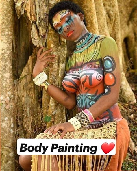 Body Painting Festival In Equatorial Guinea Body Painting Festival