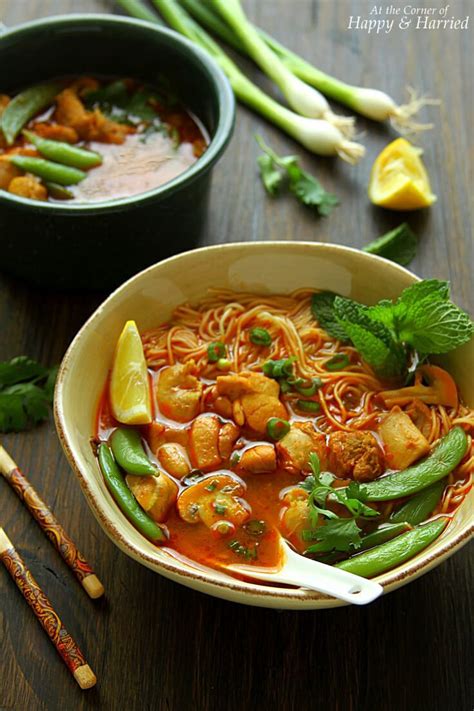 Chicken Curry Laksa Recipe Curry Laksa Curry Recipes Curry