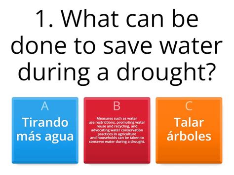 Drought Quiz