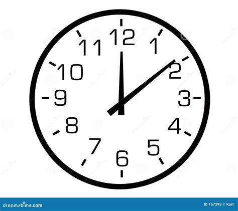 Horloge Analogique Illustration Stock Illustration Du Circulaire