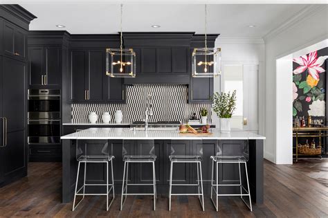 Black Cabinets With Wood Floors | Floor Roma